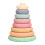 Early Educational Learning Stacking Tower for Toddlers, Soft Building Rings with Teethers, Designed to Improve Color Perception and Encourage 2