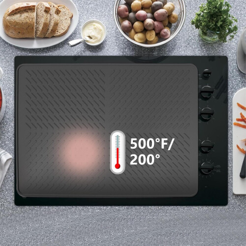 Extra Large Stove Cover Mat – Multi-Functional Kitchen Heat-Resistant Mat 1