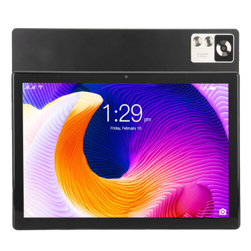 Tablet Android 14 de 10,1 polegadas com teclado e capa, Dual SIM, 4G LTE, Wi-Fi 6, processador octa-core, câmera dupla e bateria de longa duração. 1