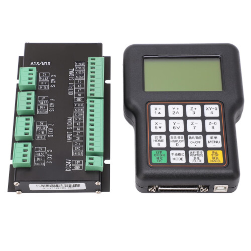 Multi-function CNC Controller Spindle Control Function Remote Hand Control CNC Card3Axis Controller Offline Controller Stepper Motor Drive System 1