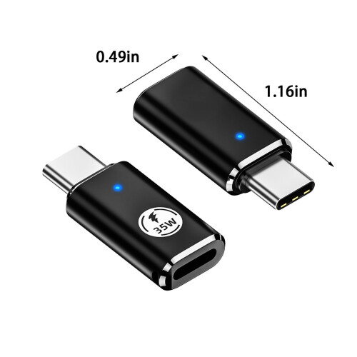 Προσαρμογέας USB-C σε Lightning, γρήγορη φόρτιση PD 35W, συμβατό με iPhone, ΔΕΝ είναι κατάλληλο 2