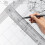 Rotatable T Ruler 24" Measuring T Square for Drawing Office Home Woodworkers 3
