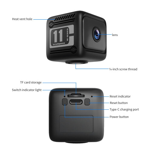 Wireless 1080P Smart Security Camera with Motion Detection, Night Vision, Cloud Storage – Battery Powered, Compatible with WiFi 2