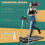 Treadmill with Incline,1-10km/h Under-Desk Running 3