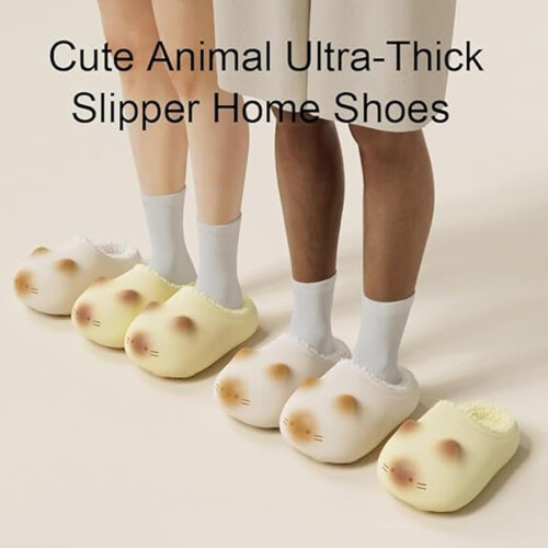 2026Νέες παντόφλες Cat Paws Footprints Fluffy Plush Fleece για αύξηση ύψους, μαλακά και άνετα 2