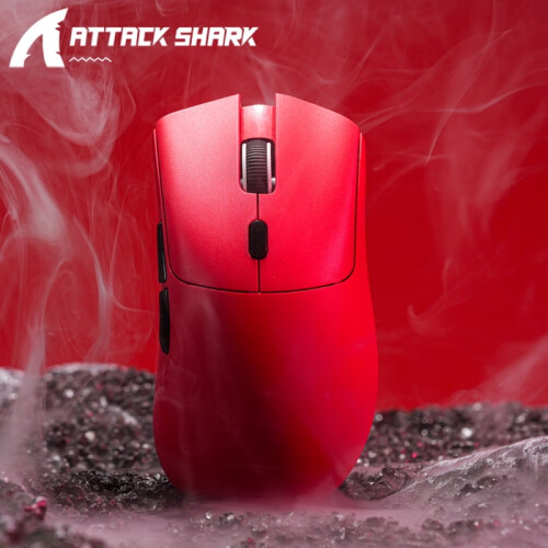 Ασύρματο ποντίκι R1Attack Shark για παιχνίδια με Bluetooth, αισθητήρα PAW3311, ρυθμός 1