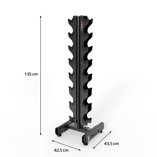 Vertical Dumbbell Rack for Women, Semi-Commercial Use 2
