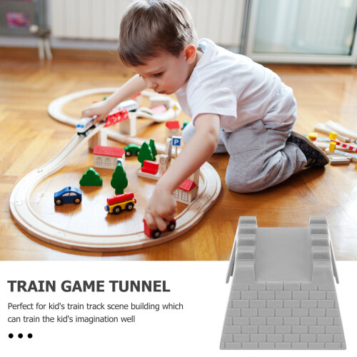 1Pc Train Tunnel Model Plastic Toy for Kids Train Accessories 1