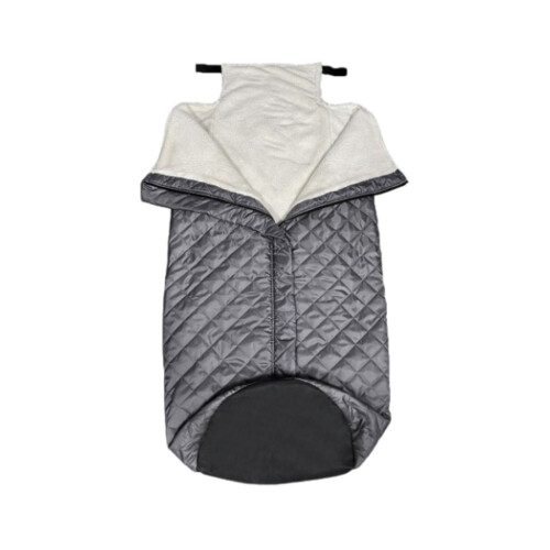 Wheelchair Blanket with Zipper for Lower Body Warmth 1