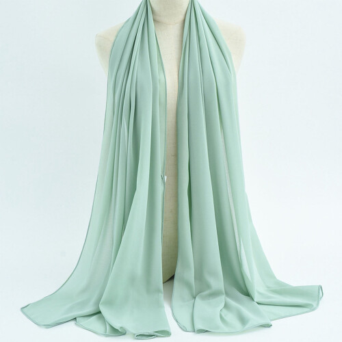 Solid Color Head Wrap Turban Style One Piece 2