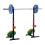 Adjustable Barbell Stands - Weightlifting, Home Gym 4