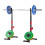 Adjustable Barbell Stands - Weightlifting, Home Gym 5