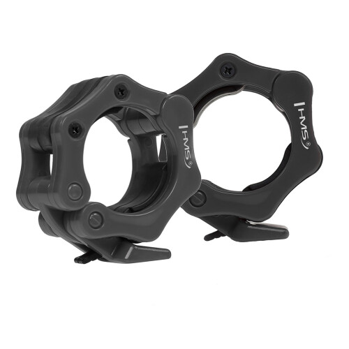 Lock Jaw Collars, Black, 2 Pcs 2