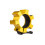 Lock Jaw Collars, Gold, 2 Pcs 2