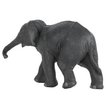 Artificial Elephant Model Toy for Kids, Educational Plastic Decor