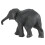 Artificial Elephant Model Toy for Kids, Educational Plastic Decor 1