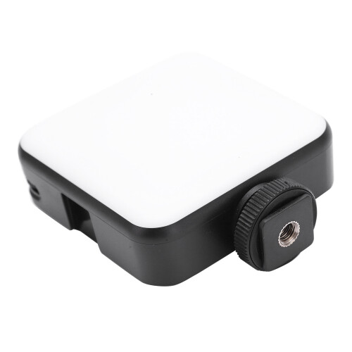 Kit d'éclairage pour visioconférence avec ampoules LED à intensité variable et écran LCD, système d'éclairage rotatif à 360 avec fixations 2