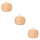 3Stk Holz Obsttablett Halloween Snackschale & 11