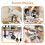 Χωνί Αλευριού για Μίξερ KitchenAid Πτυσσόμενη Σιλικόνη 1 Τεμάχιο 7