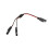 Cabo adaptador de energia SAE com divisor Y, 18 AWG 4