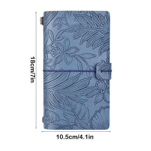 Retro Literary Handbook Notebook Portable Solid Color Small 1