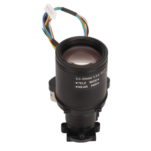 Fixed Iris Lens With Metal Workmanship, Motorized Zoom Lens IR CUT Function For High Brightness Surveillance Applications 2