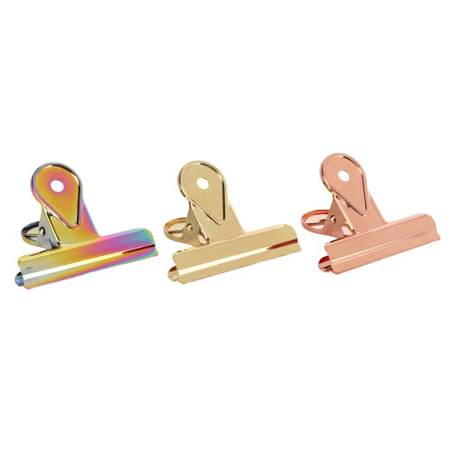 Convenient Hanging Design Durable Metal Clips Strong Grip Spring Fasteners Sturdy Binder Clamps Practical Organization Tools Multi-Functional 1