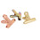 Convenient Hanging Design Durable Metal Clips Strong Grip Spring Fasteners Sturdy Binder Clamps Practical Organization Tools Multi-Functional 6