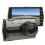 Câmera veicular com câmera frontal e traseira, resolução 1080p HD, tela LCD sensível ao toque de 4 polegadas, sensor G, HDR, gravação em loop, 5