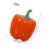 Pumpkin Shape Ceramic Container For Candy Beans Tea Storage 2