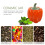 Pumpkin Shape Ceramic Container For Candy Beans Tea Storage 5