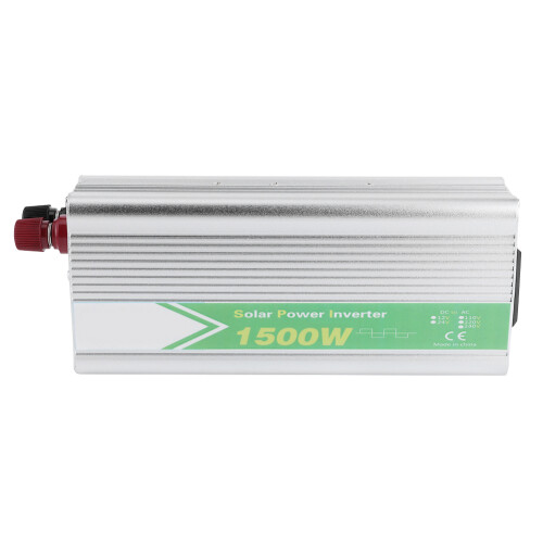 Μετατροπέας ισχύος πριζών AC 1500W με τροποποιημένο ημιτονοειδές κύμα θύρας USB και 2