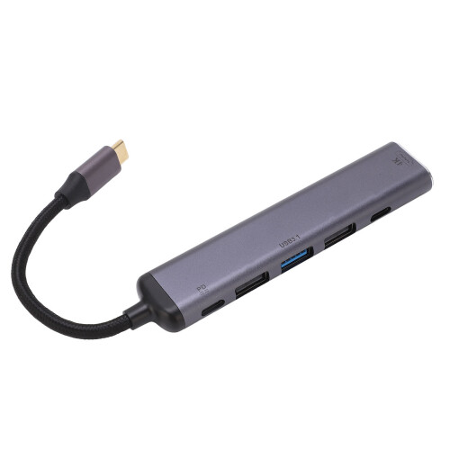 Φορητός σταθμός σύνδεσης USB C με υποστήριξη διανομέα ήχου, κατανεμητής πολλαπλών 1