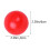 100Pcs Round Shaped Ocean Balls Assorted Colors Lightweight Plastic Balls for Games 3