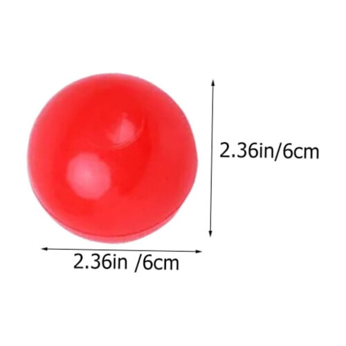 100Pcs Round Shaped Ocean Balls Assorted Colors Lightweight Plastic Balls for Games 2