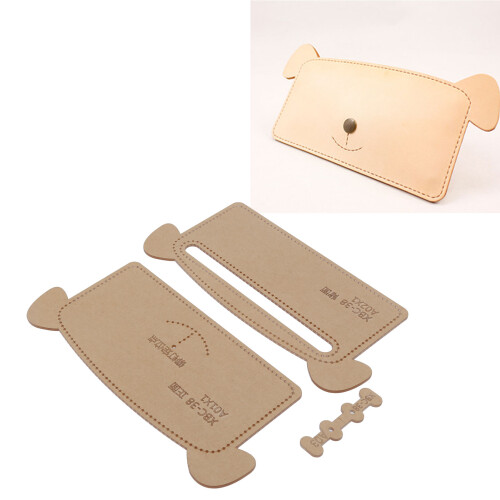 Craft Tool Accessories Transparent Acrylic Template For Leather Pattern Stencil With Light Transmittance And Reusable Template Design For Long 1