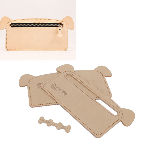Craft Tool Accessories Transparent Acrylic Template For Leather Pattern Stencil With Light Transmittance And Reusable Template Design For Long 2
