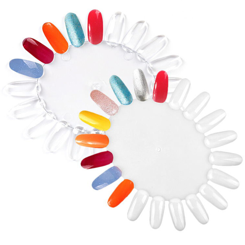 20 Tips Oval Nail Polish Colour Chart