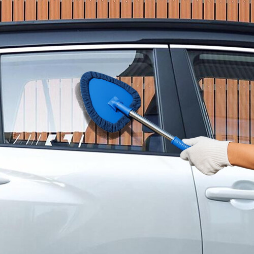 Car Windshield Cleaner Tool Telescopic Soft Non-Slip 2