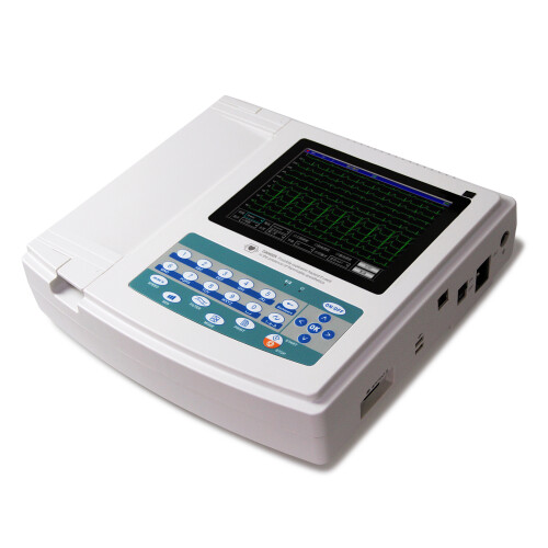 12-Lead Touchscreen ECG Machine&Printer 2