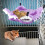 Cage Hanging Accessories Tunnel Shape Nest For Small Animals, Warm Plush Hammock Bed With Rational Use Of Space Design 4