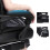 SONGMICS Office Computer Desk Chair with Footrest，height Adjustable，black 7