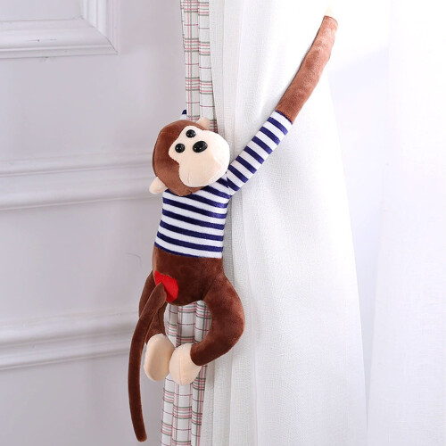 Hanging Monkey Plush Toy Brown 50 cm 2