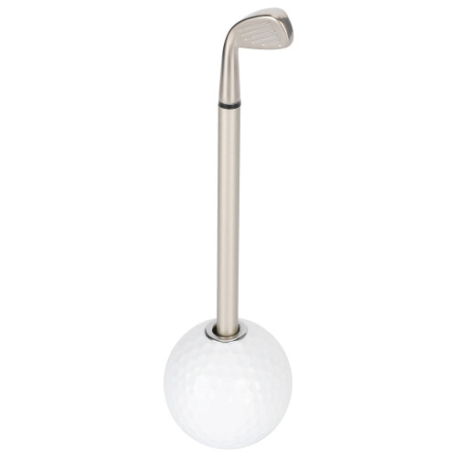 High-Quality Double-Layer Golf Model Pen Holder, Smooth Writing Pens and Elegant Golf-Inspired Desktop Accessory for Office Professionals Unique 1
