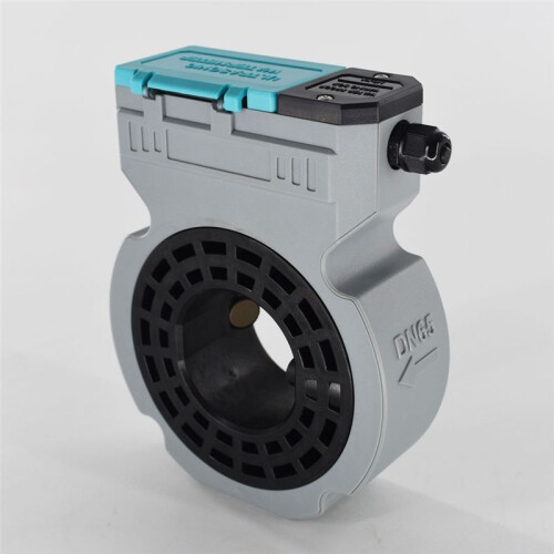 Battery Powered Ultrasonic Water Meter DN100 RS485 Digital Water Flowmeter IP68 Sandwich-Type 1