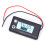Easy to Read Battery Capacity Indicator Digital Voltmeter Tester LCD Display Backlight Waterproof Monitor Gauge Voltage Meter Lithium Ion Indicator 5