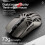 SMAILWOLF RS8 1000Hz Bluetooth mouse, 10000dpi, three-mode connection, lightweight macro gaming mouse notebook computer 8