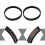 2 Pack Rubber Pulley Tires For Bandsaw Machine Compatibility For 262920 3