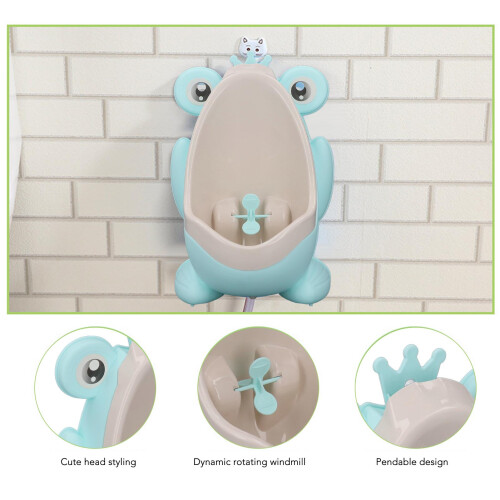 Kids Pee Training Toilet Cartoon Wall Mounted Urinal Target Type 3 2