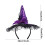 Lilla heksehat pandebånd til Halloween kostume 2